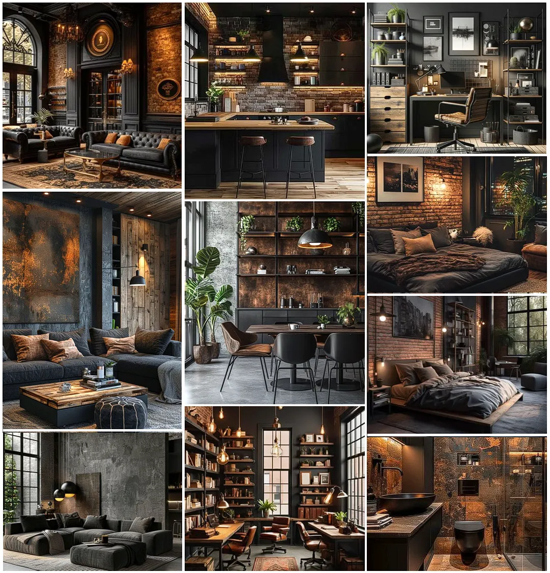 純粹⽩的室內設計